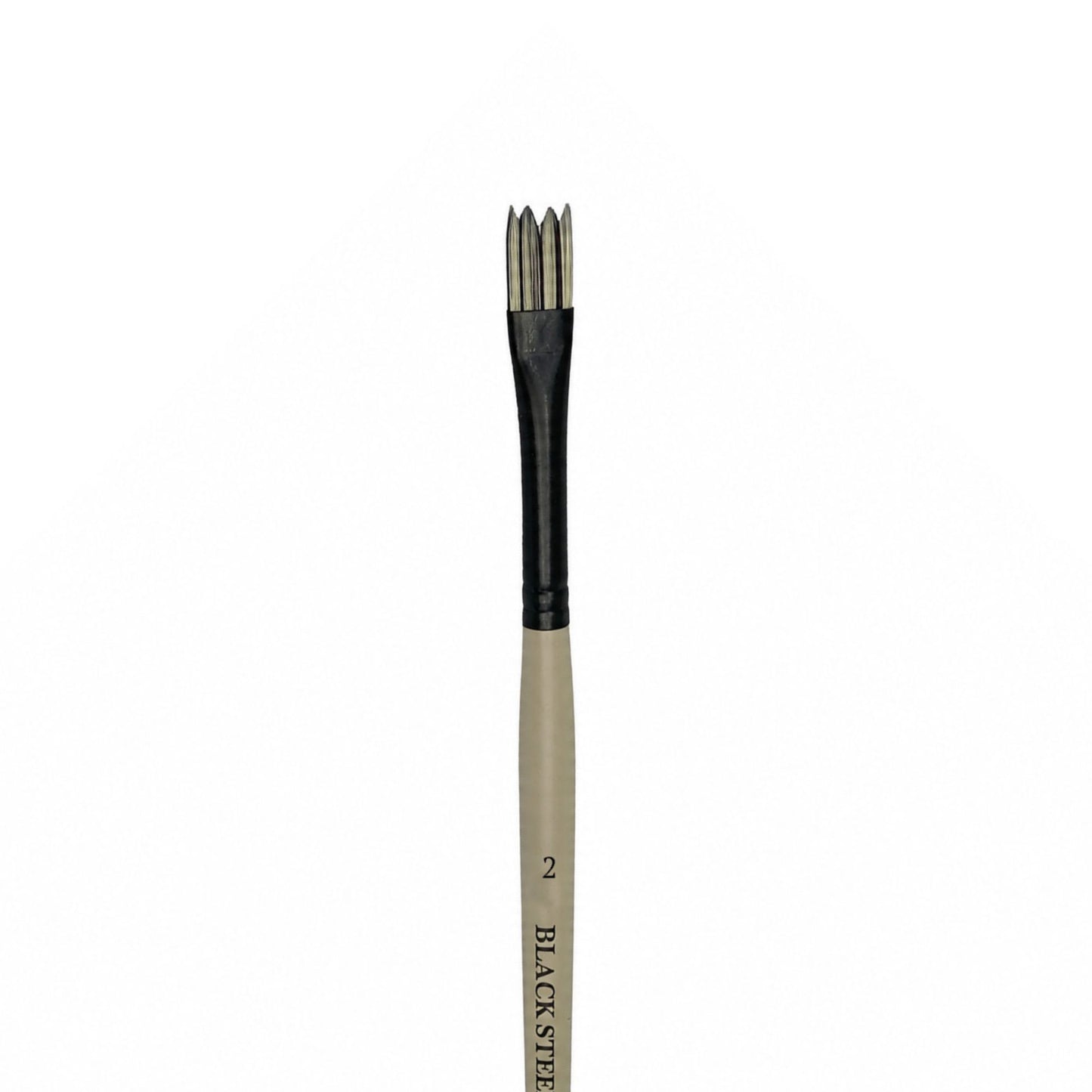 Dynasty Black Steel 8800W Beyaz&Siyah Sentetik Dalga Fırçası No.2