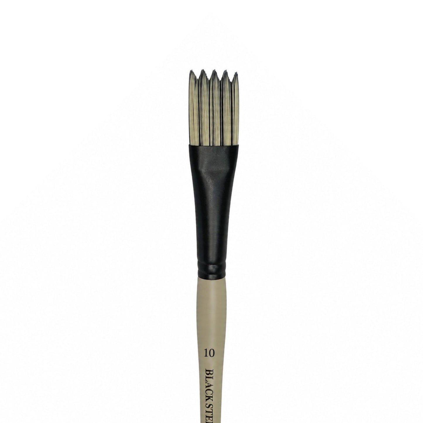 Dynasty Black Steel 8800W Beyaz&Siyah Sentetik Dalga Fırçası No.10