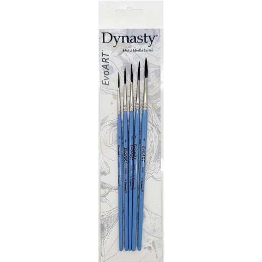 Dynasty EvoArt 9000 Sentetik Fırça Seti 9 (5li)