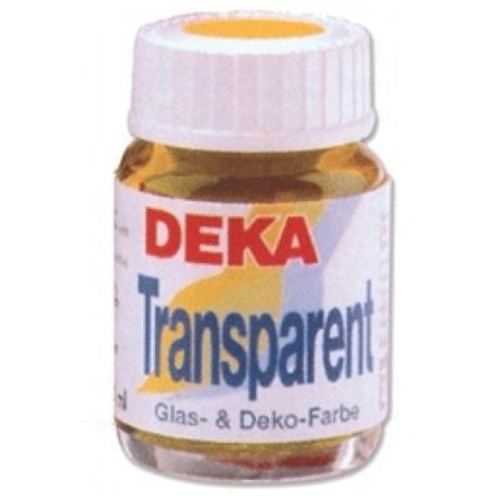 Deka Transparent Cam Boyası 25ml Farblos (İnceltici)