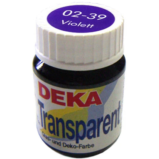 Deka Transparent Cam Boyası 25ml Violett 39