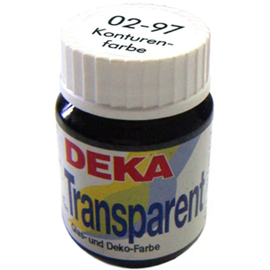 Deka Transparent Cam Boyası 25ml Konturenfarbe 97