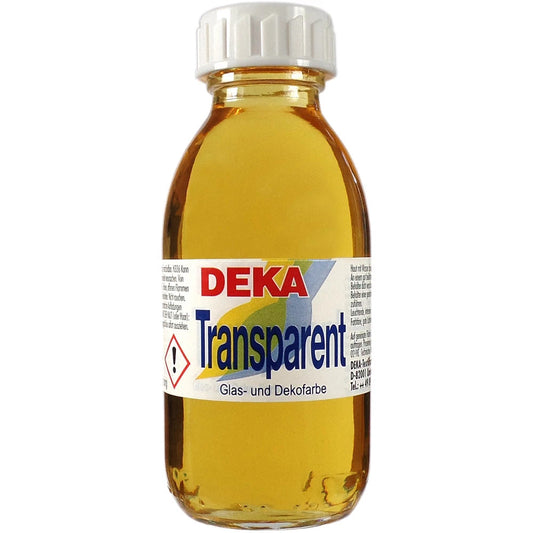 Deka Transparent Cam Boyası 125ml Goldgelb 07