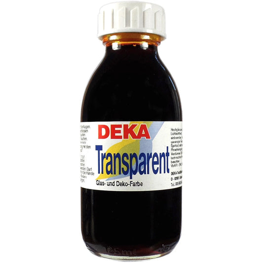 Deka Transparent Cam Boyası 125ml Orange 10
