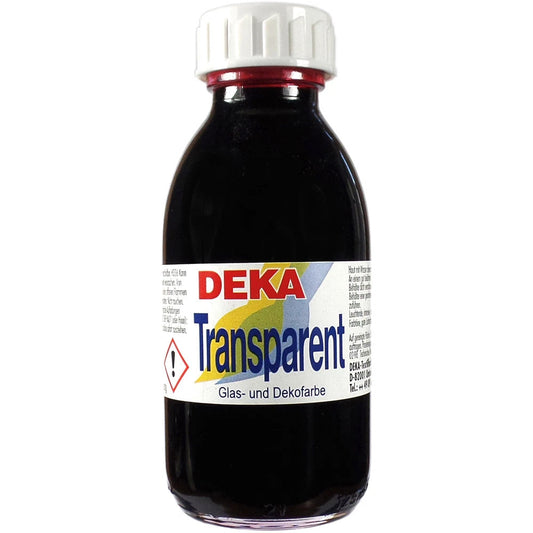 Deka Transparent Cam Boyası 125ml Zinnober 16