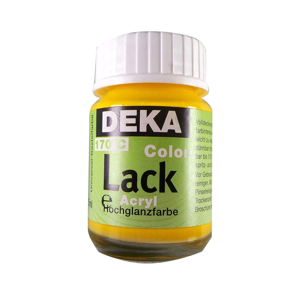 Deka ColorLack Fırınlanabilen Seramik Boyası 25ml Gelb 05