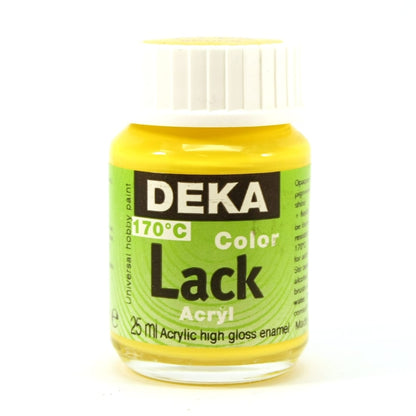 Deka ColorLack Fırınlanabilen Seramik Boyası 25ml Sonne 06