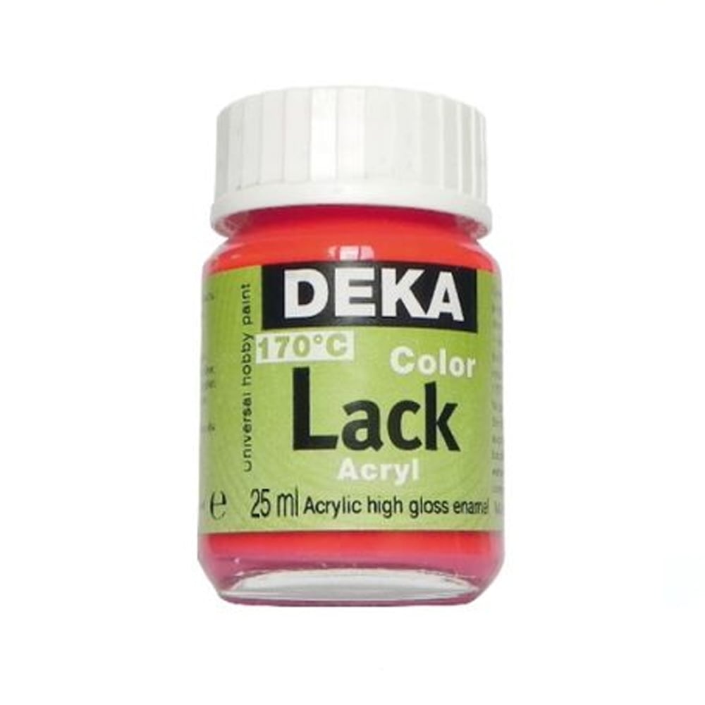 Deka ColorLack Fırınlanabilen Seramik Boyası 25ml Orange 10