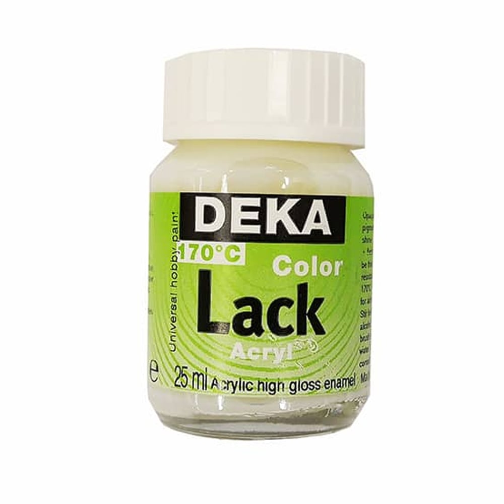 Deka ColorLack Fırınlanabilen Seramik Boyası 25ml Creme 11