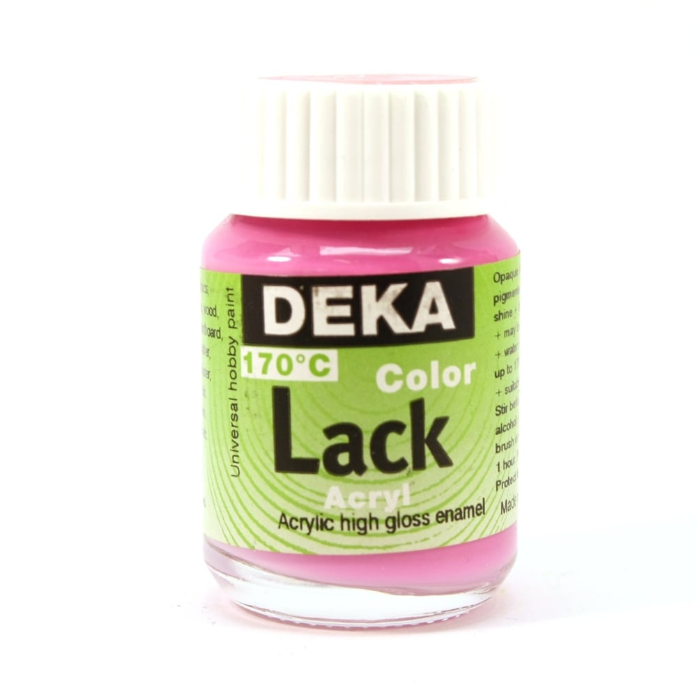 Deka ColorLack Fırınlanabilen Seramik Boyası 25ml Pink 29