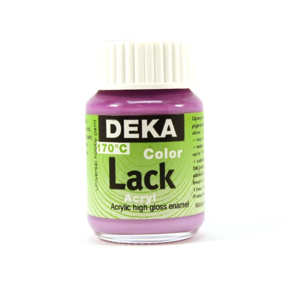 Deka ColorLack Fırınlanabilen Seramik Boyası 25ml Lila 33