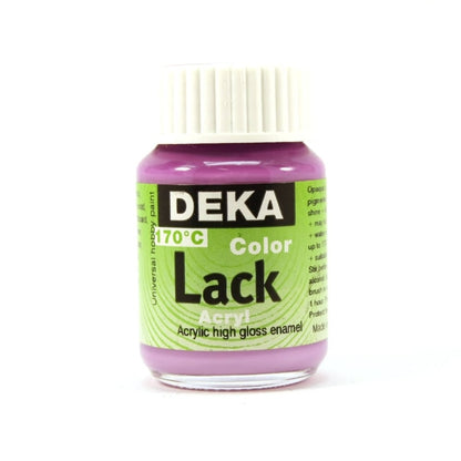Deka ColorLack Fırınlanabilen Seramik Boyası 25ml Lila 33