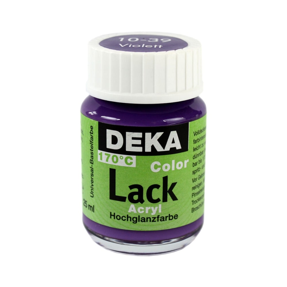 Deka ColorLack Fırınlanabilen Seramik Boyası 25ml Violett 39