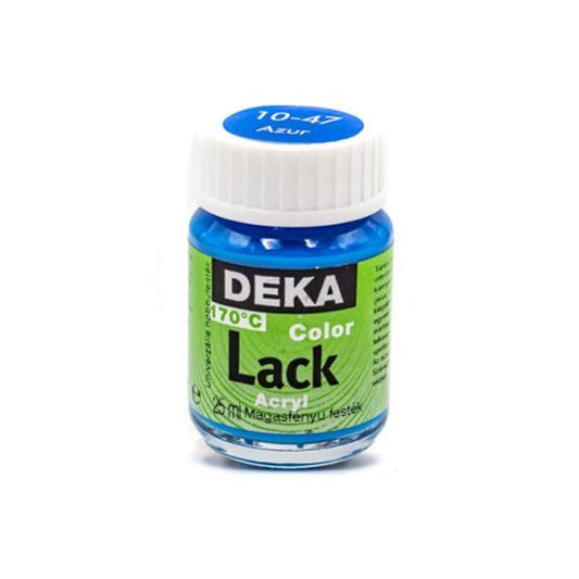 Deka ColorLack Fırınlanabilen Seramik Boyası 25ml Azur 47
