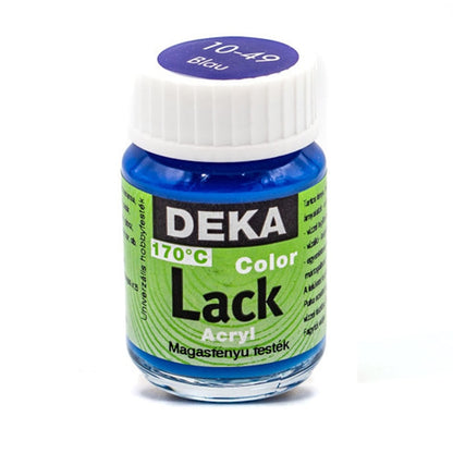 Deka ColorLack Fırınlanabilen Seramik Boyası 25ml Blau 49