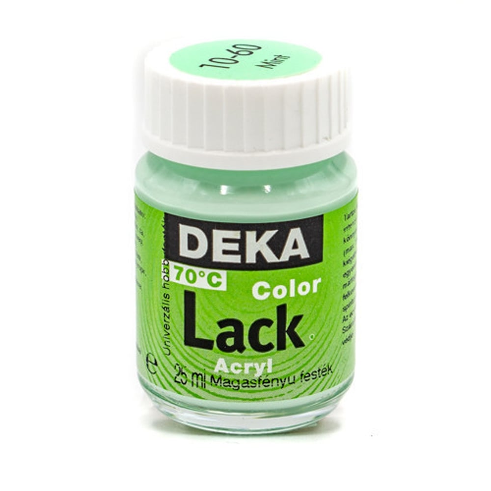 Deka ColorLack Fırınlanabilen Seramik Boyası 25ml Mint 60