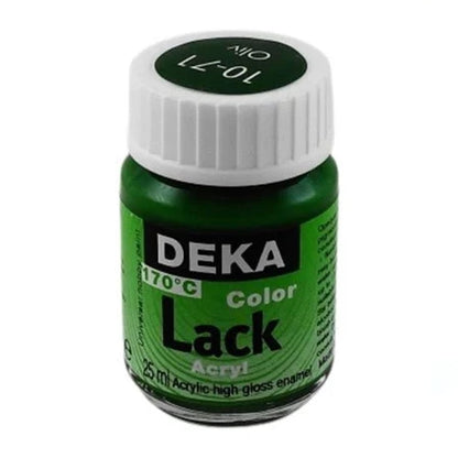 Deka ColorLack Fırınlanabilen Seramik Boyası 25ml Oliv 71