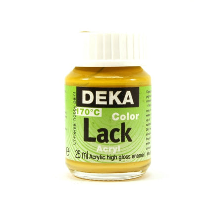 Deka ColorLack Fırınlanabilen Seramik Boyası 25ml Ocker 77