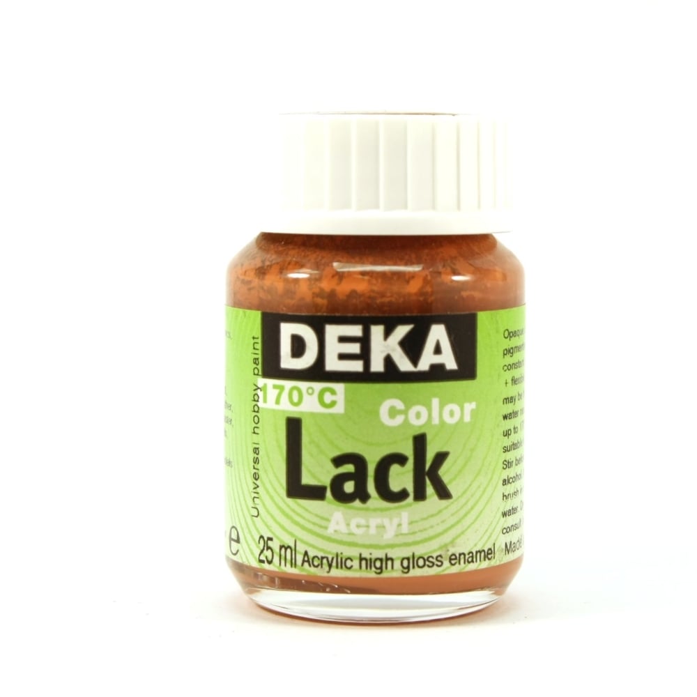 Deka ColorLack Fırınlanabilen Seramik Boyası 25ml Rehbraun 82