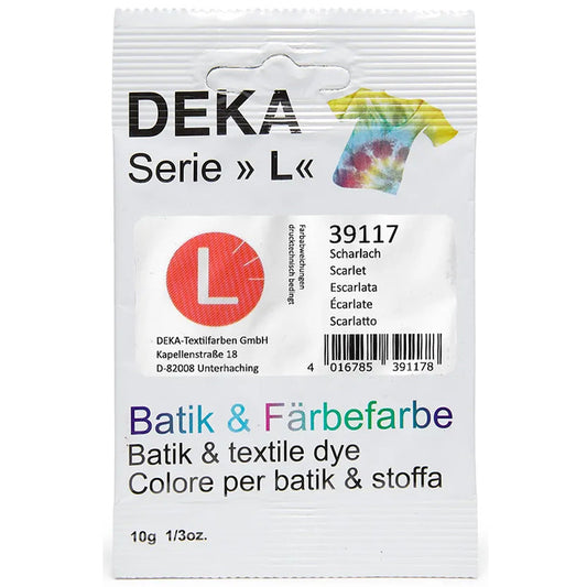 Deka Serie L Batik Boyası 10gr Scharlach 17(75)