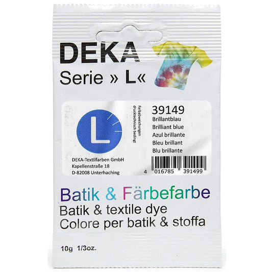 Deka Serie L Batik Boyası 10gr Brillantblau 49(81)