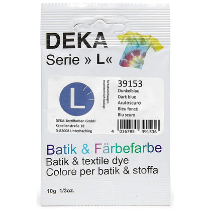 Deka Serie L Batik Boyası 10gr Dunkelblau 53(82)