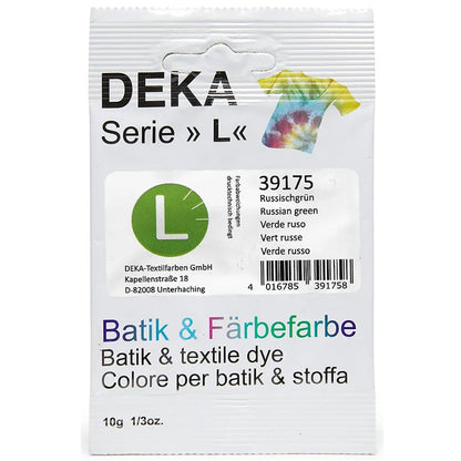 Deka Serie L Batik Boyası 10gr Russischgrün 75(88)