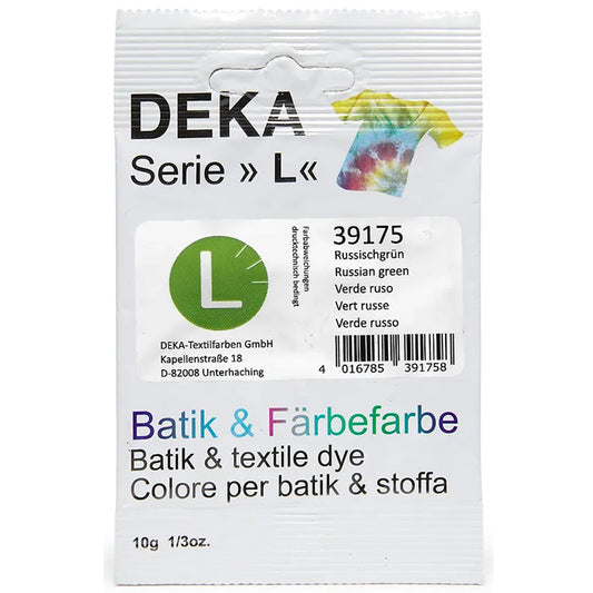 Deka Serie L Batik Boyası 10gr Russischgrün 75(88)