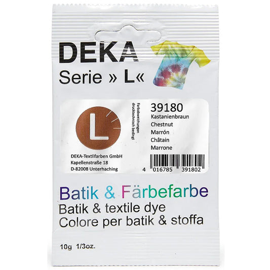 Deka Serie L Batik Boyası 10gr Kastanienbraun 80(96)