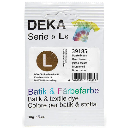 Deka Serie L Batik Boyası 10gr Dunkelbraun 85(97)