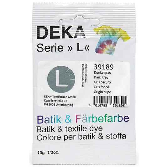 Deka Serie L Batik Boyası 10gr Dunkelgrau 89(99)