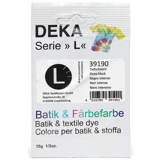 Deka Serie L Batik Boyası 10gr Tiefschwarz 90(100)