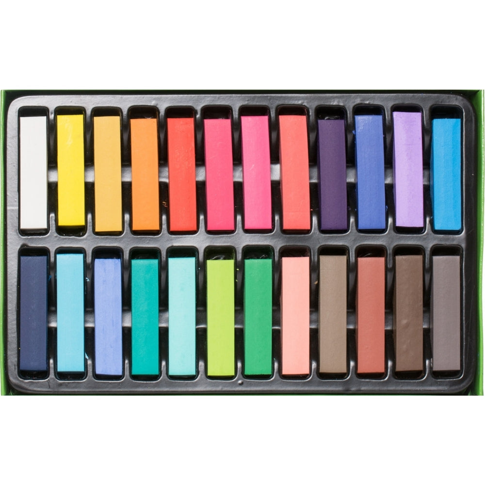 Fanart Academy Toz Pastel Seti 24 Renk (Yarım Pastel)