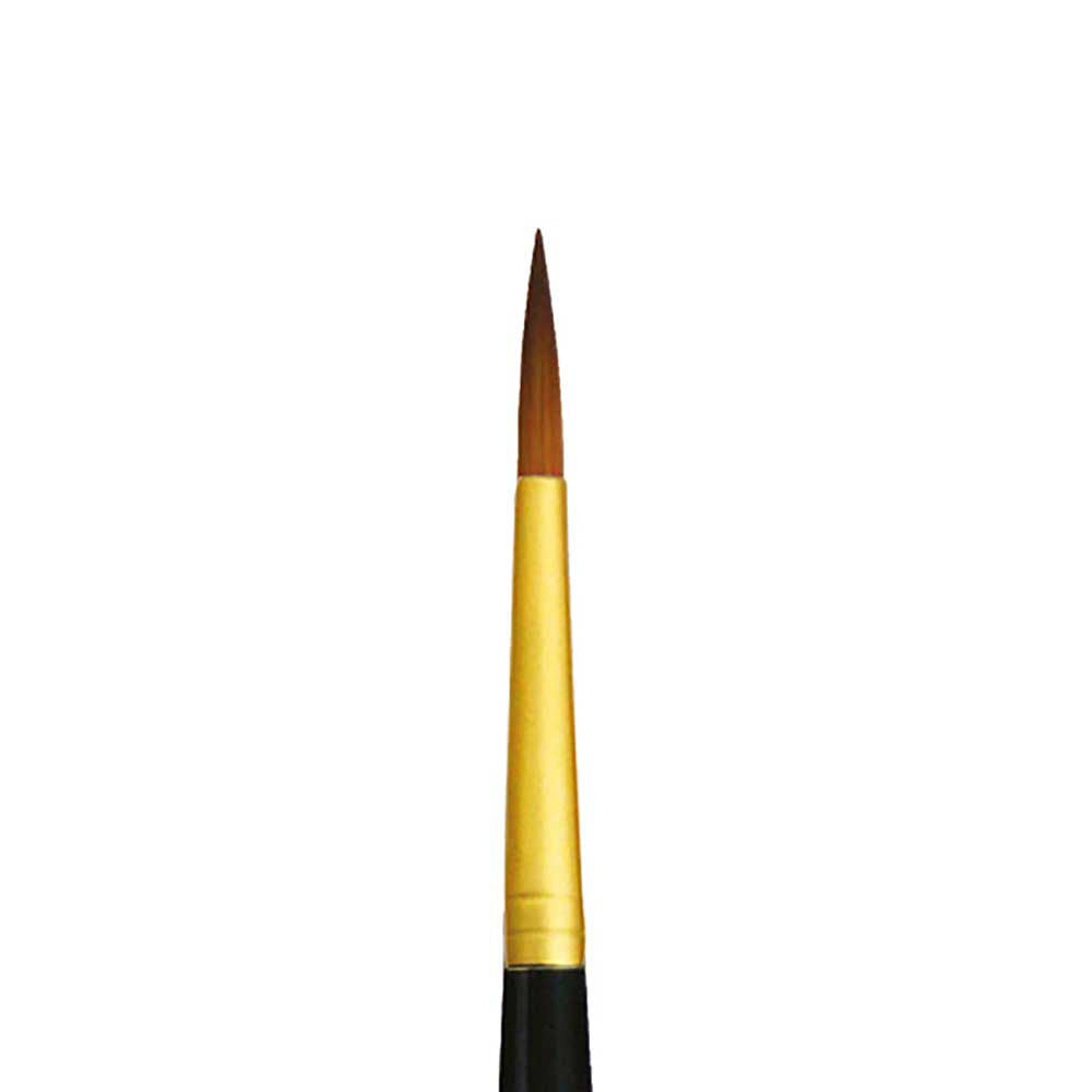 Fanart Studio Decorative Arts Seri 704 Kısa Saplı Sentetik Yuvarlak Fırça No:12
