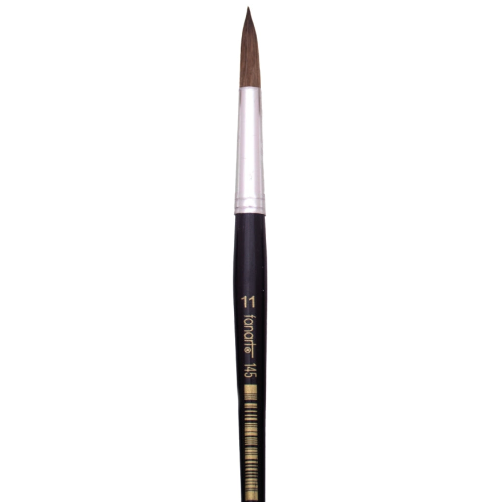 Fanart Academy Seri 145 Midilli Kılı Yuvarlak Fırça No:11