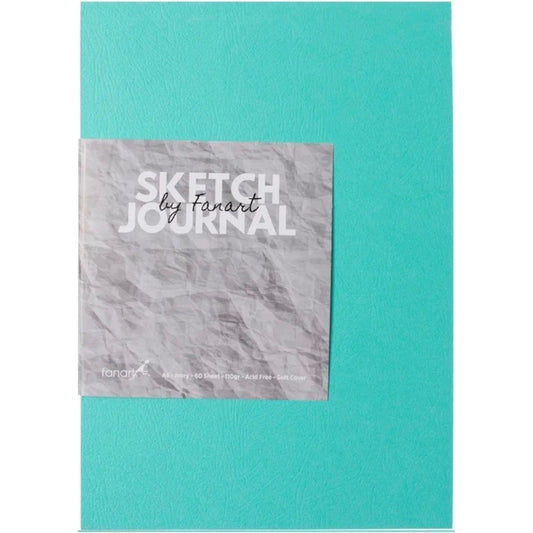 Fanart Academy Sketch Journal A5 - Turkuaz 110gr  60 Yaprak