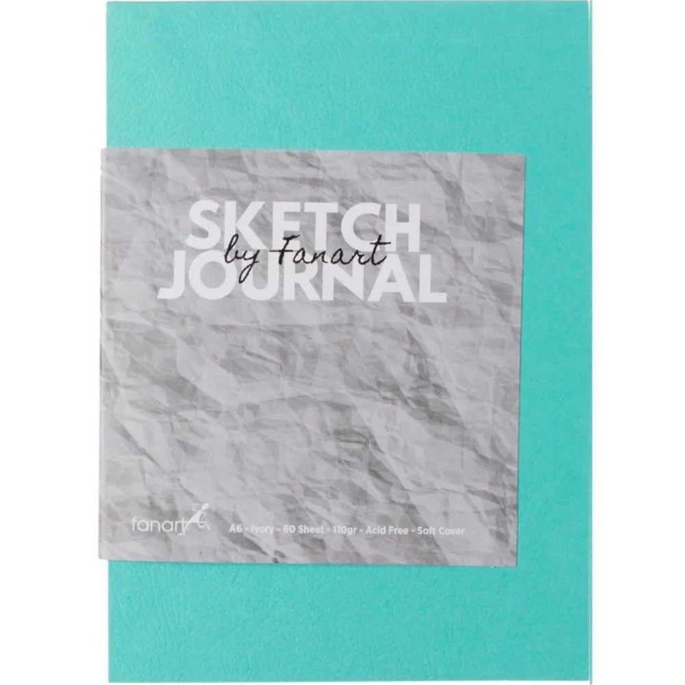 Fanart Academy Sketch Journal A6 - Turkuaz 110gr 60 Yaprak