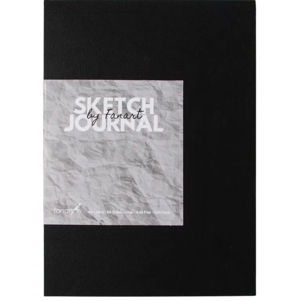 Fanart Academy Sketch Journal A5 - Siyah 110gr  60 Yaprak