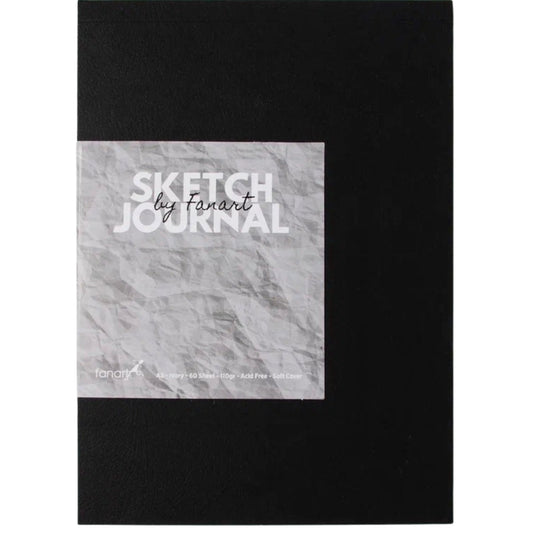 Fanart Academy Sketch Journal A5 - Siyah 110gr  60 Yaprak