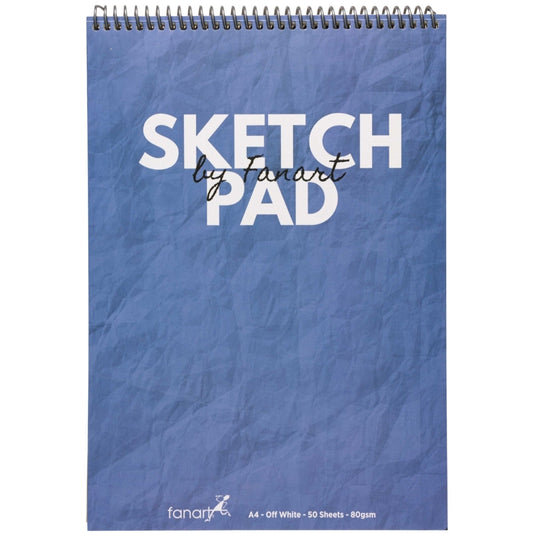 Fanart Academy Sketch Pad A4 Mavi 80gr Spiralli 50 Yaprak