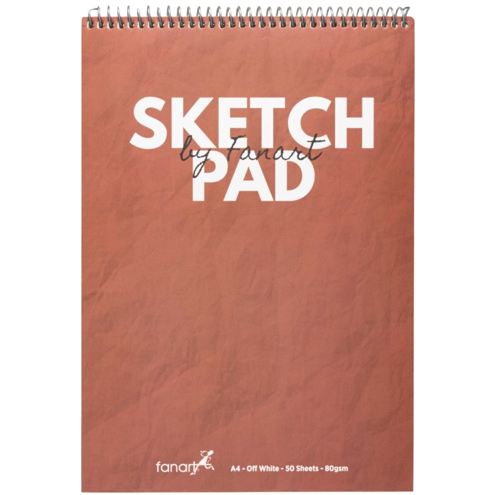 Fanart Academy Sketch Pad A4 Bordo 80gr Spiralli 50 Yaprak