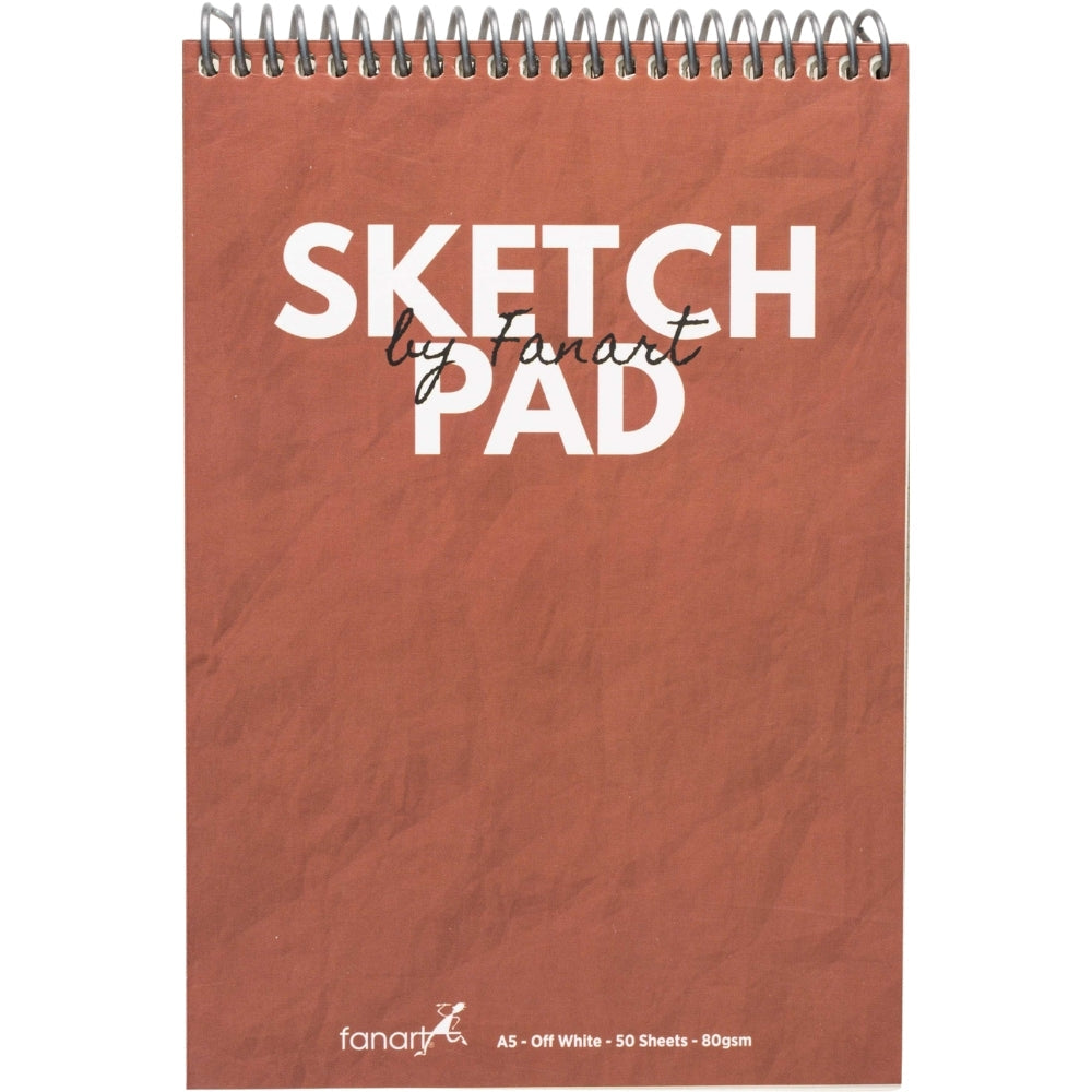 Fanart Academy Sketch Pad A5 Bordo 80gr Spiralli 50 Yaprak