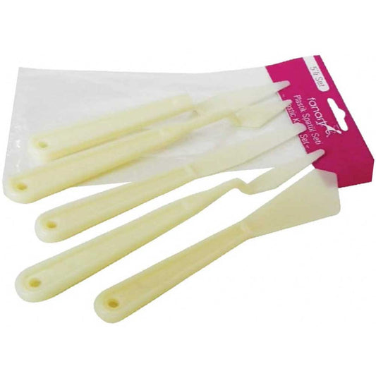 Fanart Academy Plastik Spatül Seti (5li)