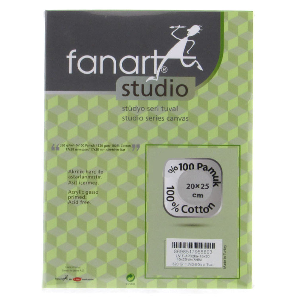 Fanart Studio Tuval %100 Pamuk 320gr 20x25cm