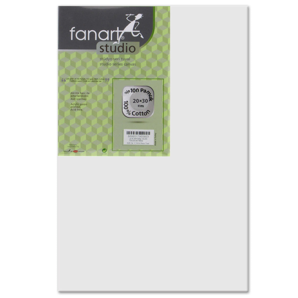 Fanart Studio Tuval %100 Pamuk 320gr 20x30cm