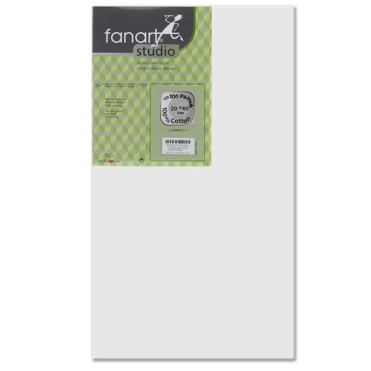 Fanart Studio Tuval %100 Pamuk 320gr 20x40cm
