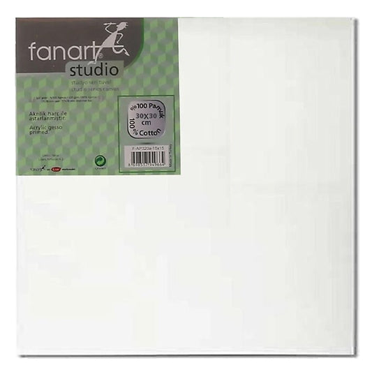 Fanart Studio Tuval %100 Pamuk 320gr 30x30cm