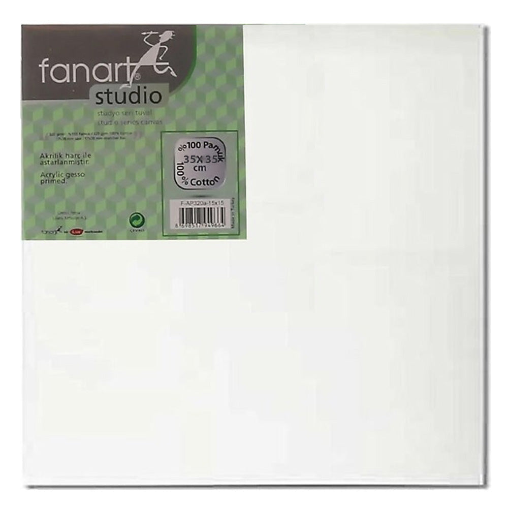 Fanart Studio Tuval %100 Pamuk 320gr 35x35cm