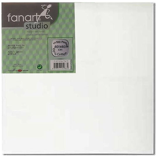 Fanart Studio Tuval %100 Pamuk 320gr 40x40cm