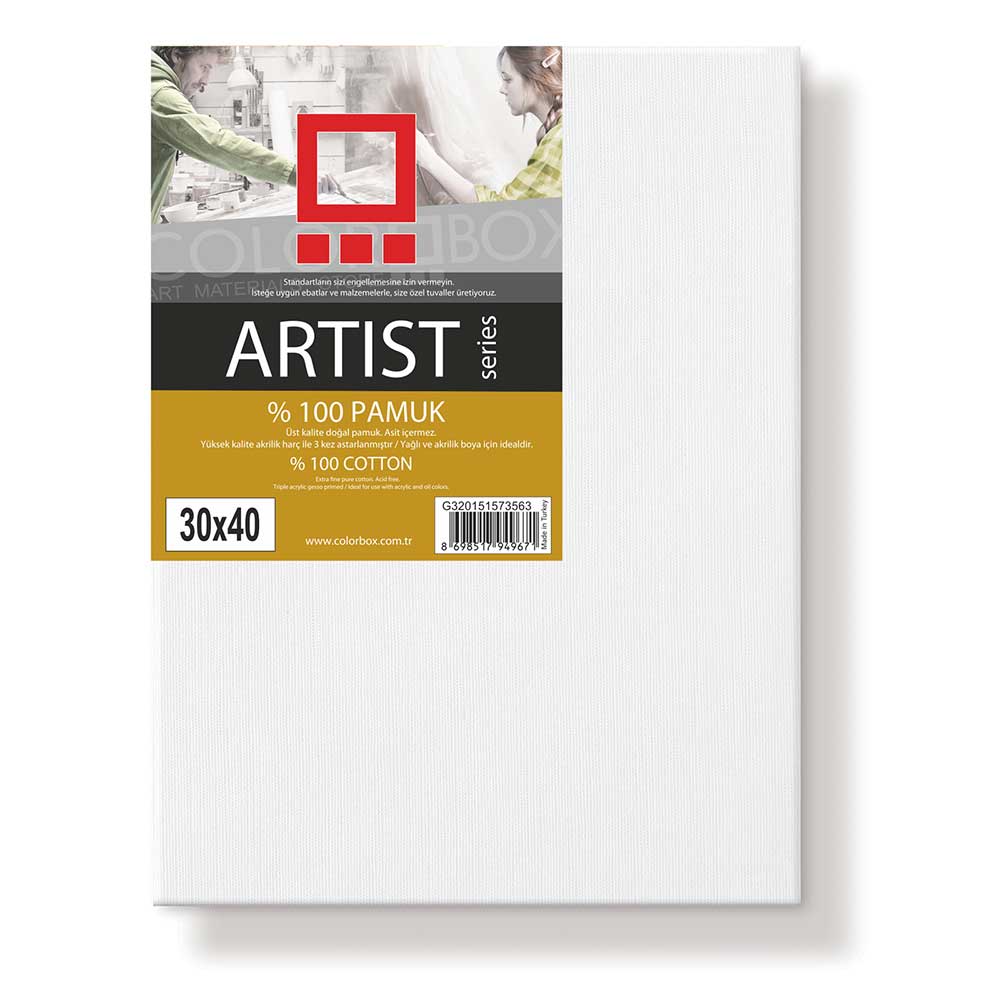 Colorbox Artist Series Pamuk 420gr Tuval (30x40cm)